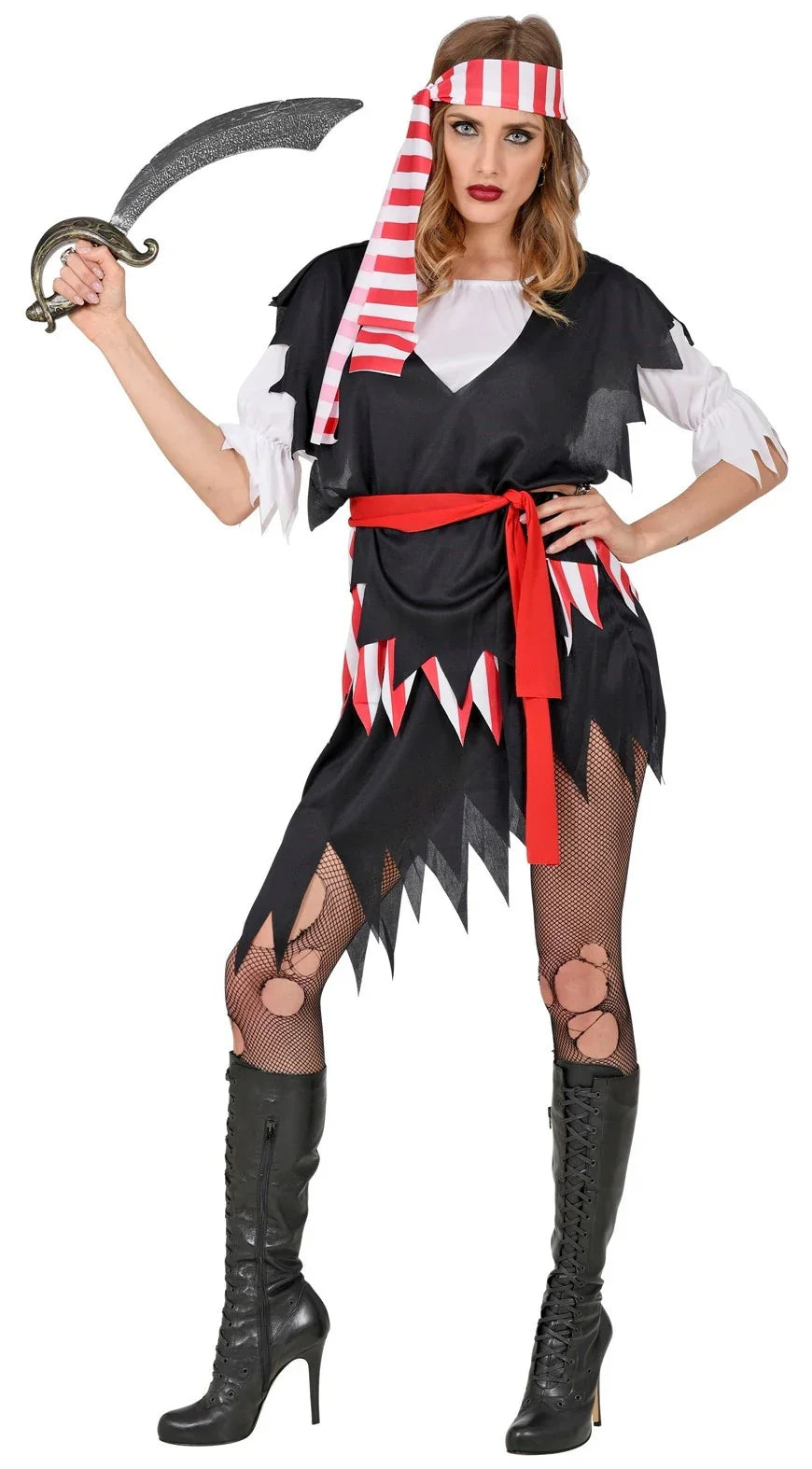 Disfraz de Pirata Corto para Mujer Piratas Widmann